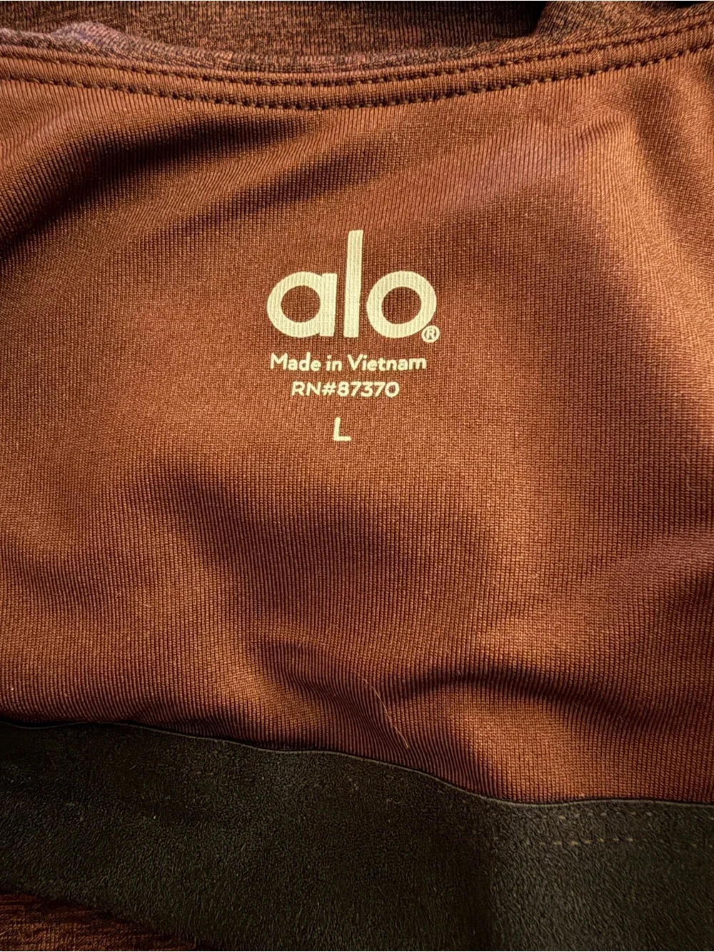 ALO Complete Tank Cherry Cola Heather NWOT